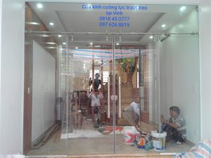 cửa kính cường lực tại thành phố vinh