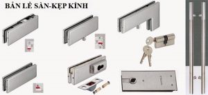 phụ kiện cửa kính cường lực